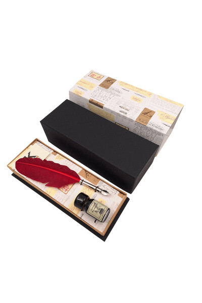 Wirtuoz, zestaw do kaligrafii z gęsim piórem	