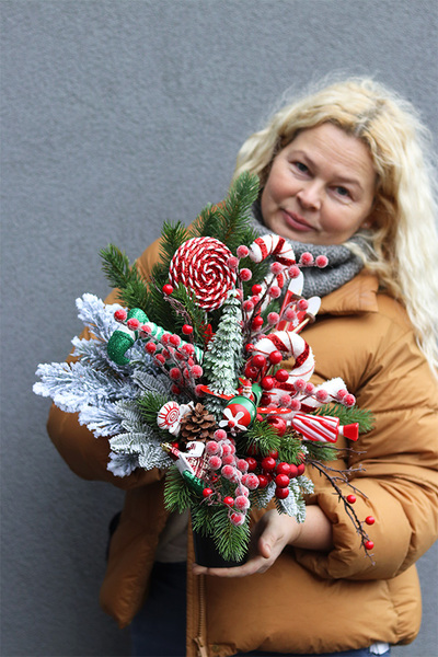 Norwegia Lollypop, komplet dekoracji nagrobnych