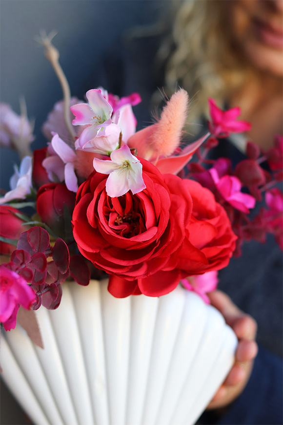 LaGuel Shell, dekoracja kwiatowa w muszli