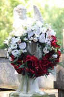 Polska, okazały wianek / stroik patriotyczny