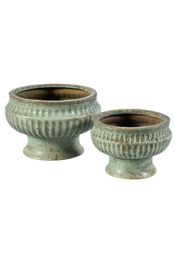 Verona doniczka prążki osłonka