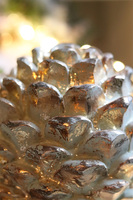 Gold Line 2, szyszka figurka świąteczna