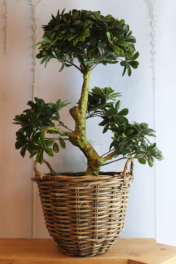 Bonsai Azalia Rattania, sztuczna roślina w donicy