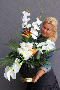 dekoracja nagrobna Goldia Premium, wys.70cm