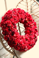 Red Fire 2, bogaty czerwony wianek