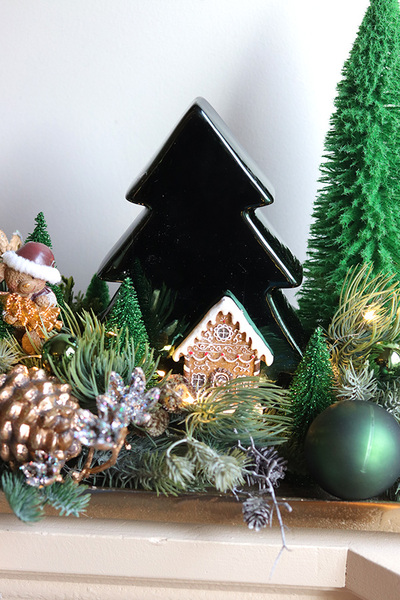 Zielony Biegun, świąteczny stroik na stół