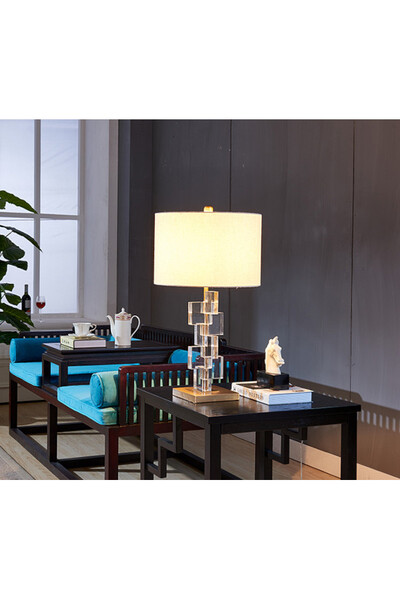 Carcassonne elegancka lampa stołowa	