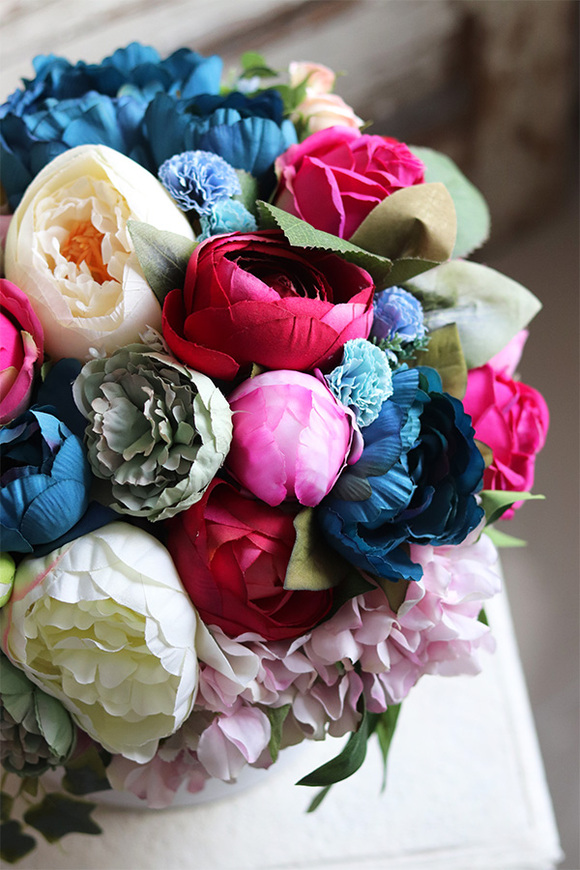 flowerbox Caryca Blue, wys.30cm