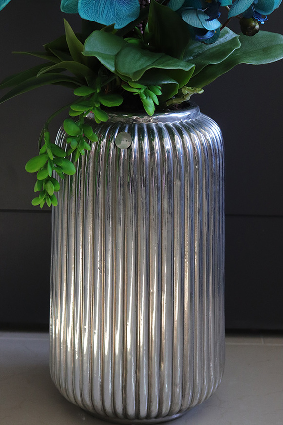 Blue Lagoon Hilton, niebieski sztuczny storczyk podłogowy