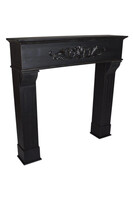 Fire B Black, obudowa kominka / atrapa kominka / portal kominka, wym.100x23x97cm