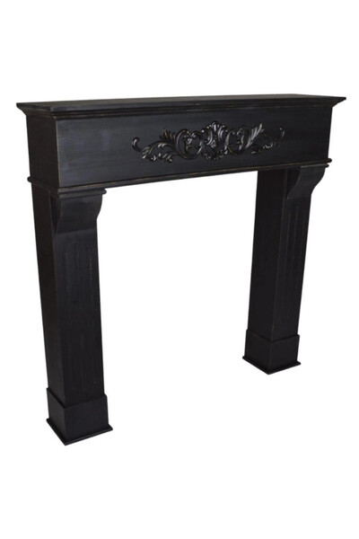 Fire B Black, obudowa kominka / atrapa kominka / portal kominka, wym.100x23x97cm