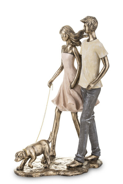 dekoracyjna figurka, Zakochani z Psem