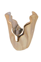 Pacific, figurka muszelka, złota