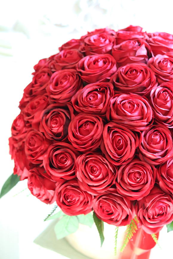 flowerbox na prezent Jubileo Beige 80 Róż