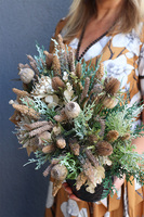 Wrzosowisko nature, kompozycja kwiatowa w donicy