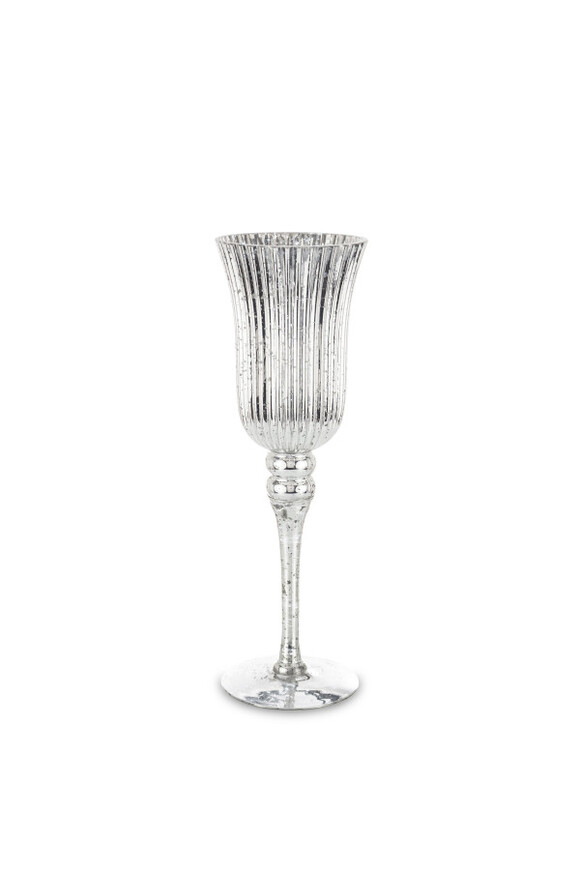 Chalice Silver elegancki świecznik kielich