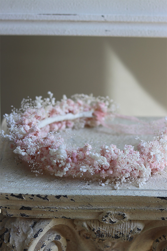 Tebe, wianek na głowę z roślin stabilizowanych, rozmiar uniwersalny