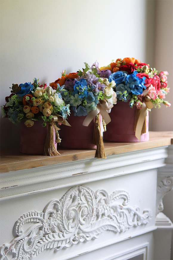 Tęcza Birds S, kolorowy flowerbox z chwostem