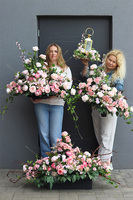 Angelo Garden Balea Pasaja, lampion nagrobny z kwiatami