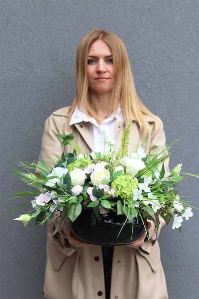 Zielona Nadzieja, komplet dekoracji nagrobnych