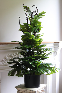 Monstera Saute 2, sztuczna roślina do twojej donicy, wys.100/120cm