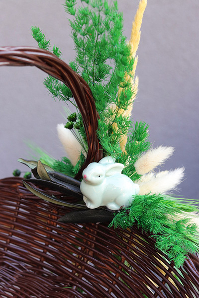 Verdo, dekorowany koszyczek wielkanocny