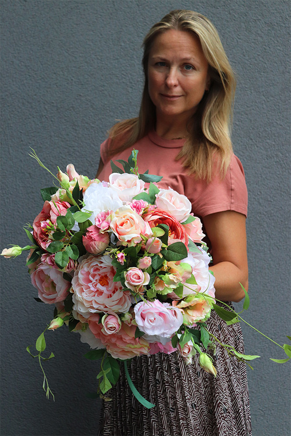 Sunsetta, bogaty bukiet do wazonu / do ręki, wys.63cm