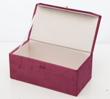 szkatułka / kuferek Florencja Malina, wym.8x20x11.5cm