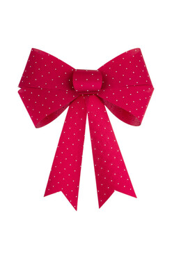 Astrid Jets, dekoracyjna kokarda zawieszka, kpl.12szt, wym.36x30cm