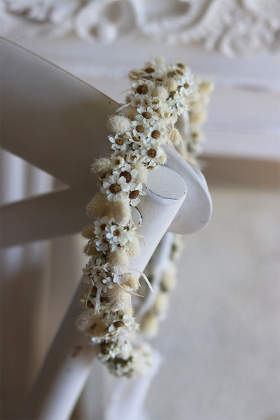 Amalteja, wianek na głowę z roślin stabilizowanych, rozmiar uniwersalny