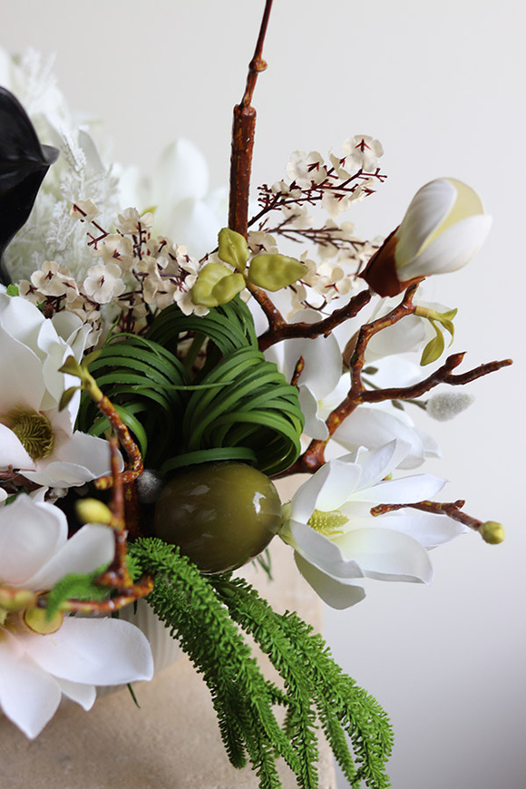 Bunny Pianola, stroik wielkanocny w misie