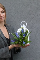 Angelo Szafirki, lampion nagrobny LED na kolumbarium