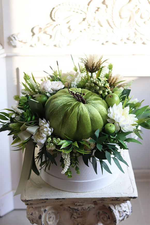 Dyniowy Green 3, jesienny flowerbox