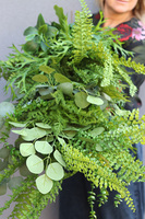  Green Leaves, zielona girlanda dekoracyjna