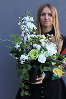 Biała Klemensa, bukiet nagrobny we wkładzie