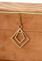 szkatułka / kuferek Florencja Cynamon, wym.10x22x13cm