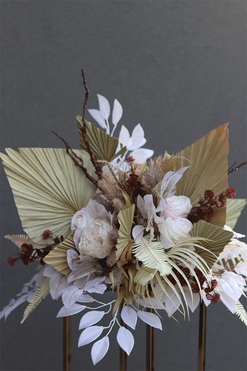 OD RĘKI Boho Brown 2, przyjęciowa dekoracja na postument, wym.40x60cm 