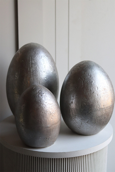 Vintage Silver, jajko wielkanocne figurka
