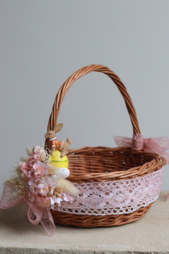 Andani, dekorowany koszyczek wielkanocny