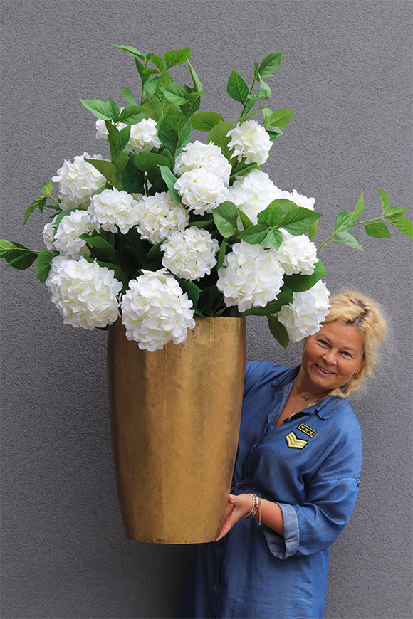 Hortensja Złota Bajka, podłogowa dekoracja kwiatowa