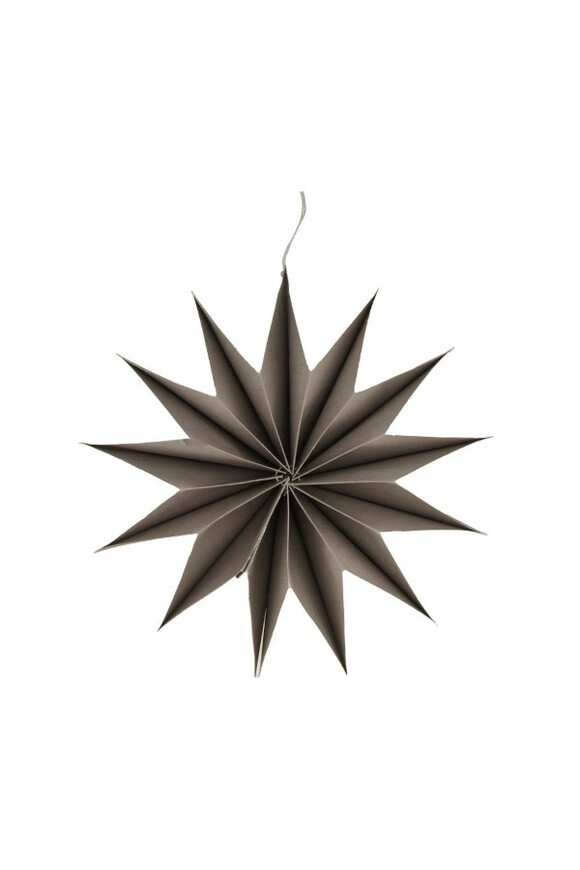 Boho śnieżynka, świąteczna zawieszka papierowa, wym.30.5x30.5x8cm