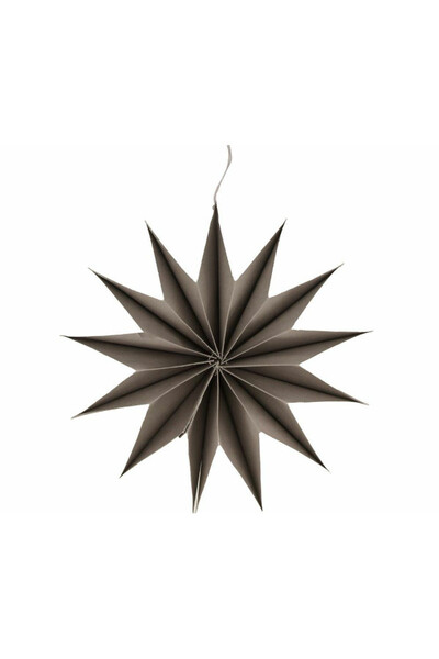 Boho śnieżynka, świąteczna zawieszka papierowa, wym.30.5x30.5x8cm