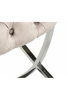 Glamour Nude, krzesło welurowe tendom.pl