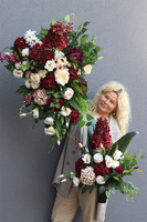 Burgundia 2, komplet dekoracji nagrobnych