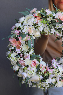 Miriam Serene, dekoracyjny wianek na drzwi, śr.40cm 