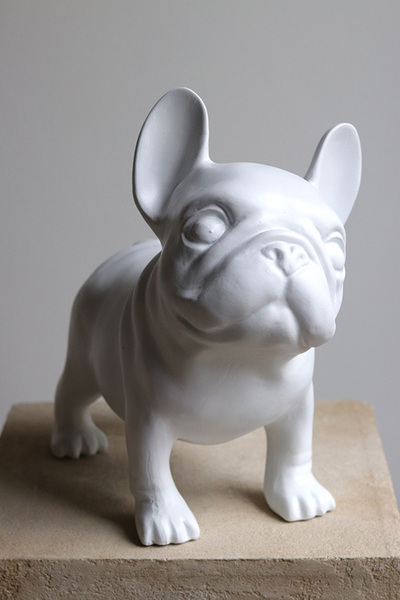 Dog in the Fog, figurka pies bulldog