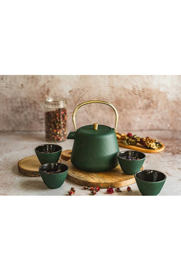 Osaka, żeliwny zestaw do herbaty na 4 osoby