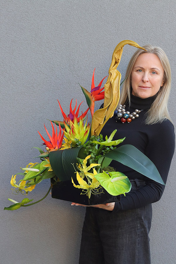 Ethiopia, egzotyczna kompozycja w donicy