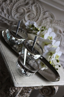 trzy miseczki na tacy, Lux Villa Silver Glamour