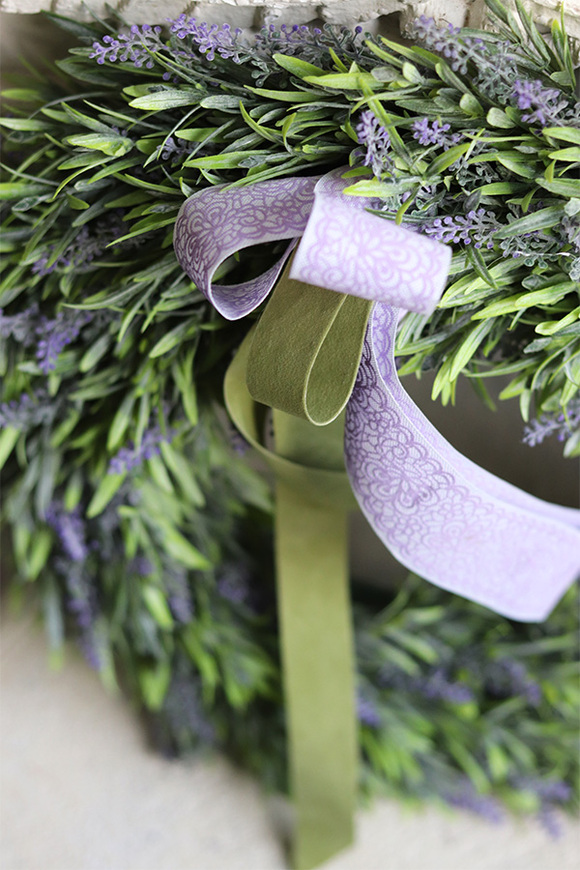 wysokiej jakości lawendowy wianek, Wiosenny Klimat